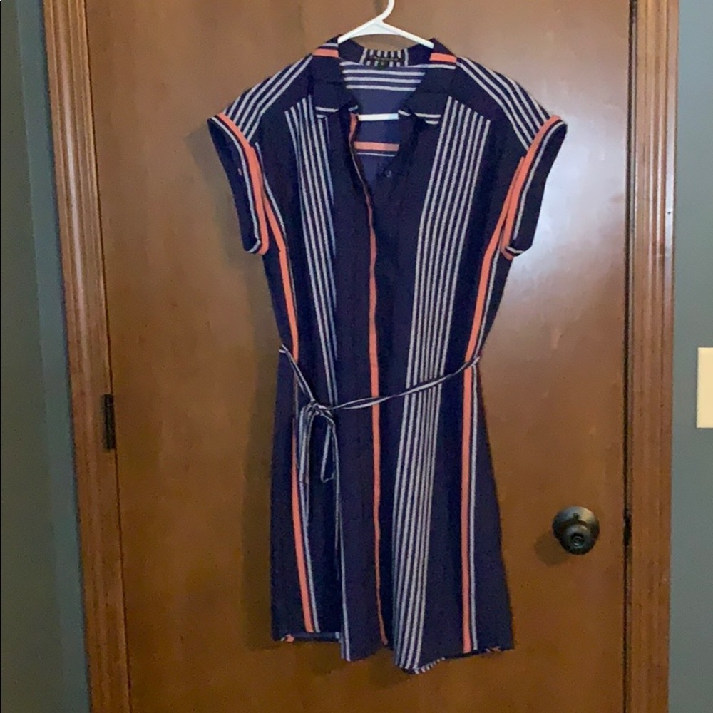 Dress shirt dress